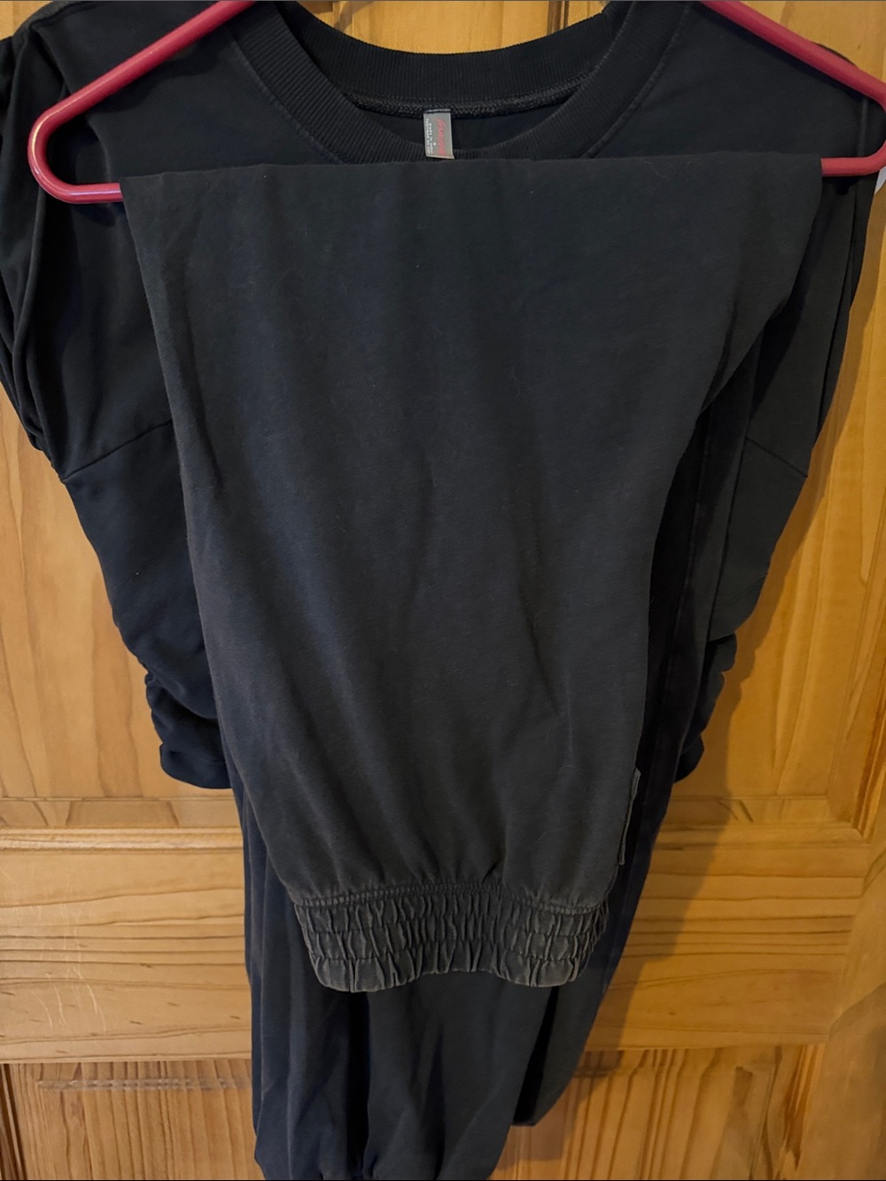 FP Movement by Free People Black Layered Crewneck Crop Top - Picture 4 of 5